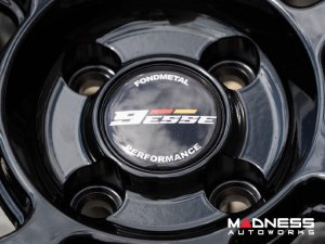 FIAT 500 Custom Wheels - 9esse - Fondmetal - Gloss Black - 17"